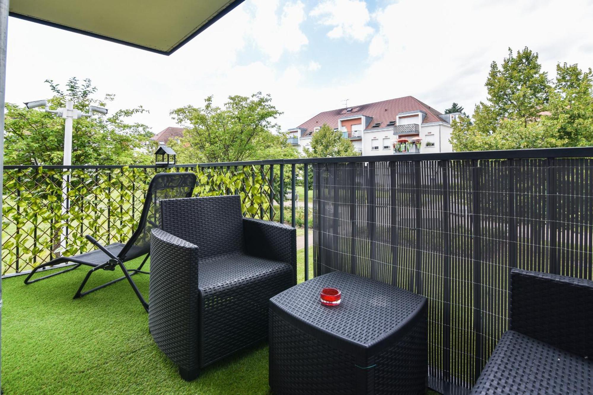 Апартаменти Le Chill&Chic Terrasse - Parking Кольмар Екстер'єр фото
